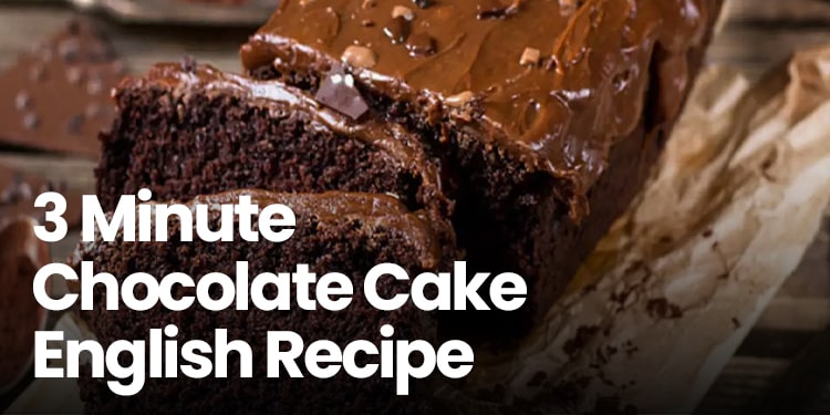 çikolatalı kek - ingilizce yemek tarifi