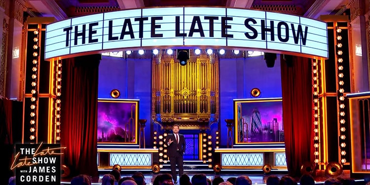 ingilizce için talk show - james corden