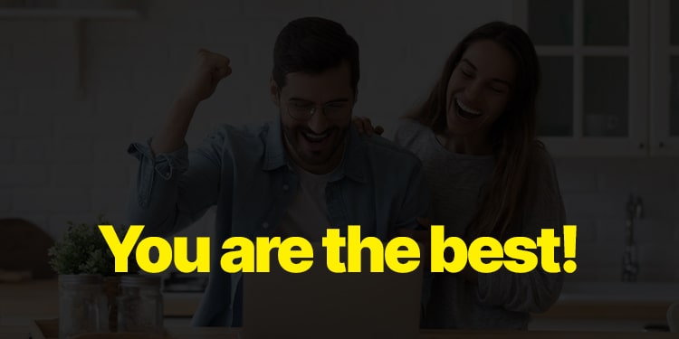 ingilizce teşekkür etme kalıpları - you are the best