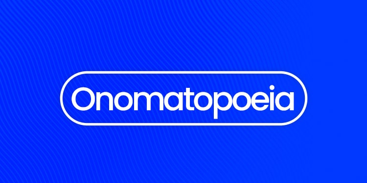 ingilizcede telaffuzu zor kelime - onomatopoeia