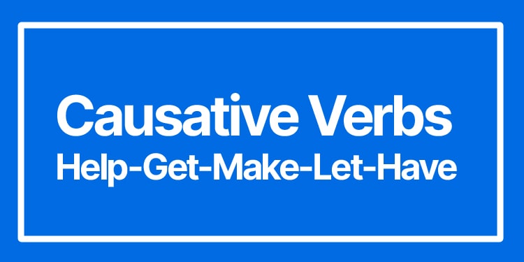causative verbs nedir