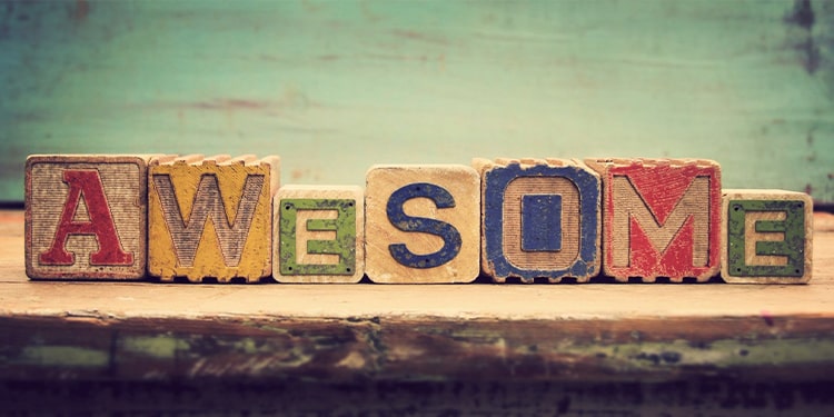 good yerine ingilizce kelime - awesome