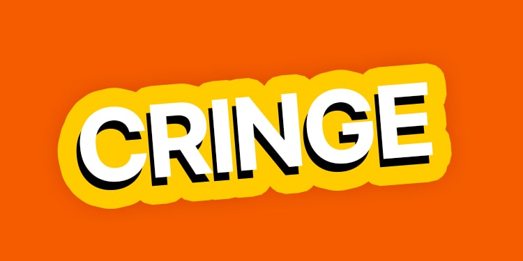 z kuşağının kullandığı ingilizce kelimeler - cringe nedir