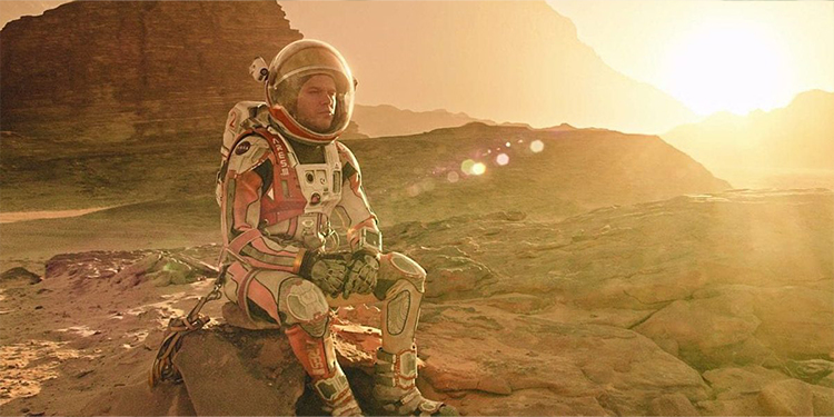 ingilizce geliştirecek bilim kurgu filmleri - the martian