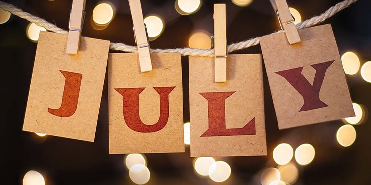 july hangi ay - ingilizce july