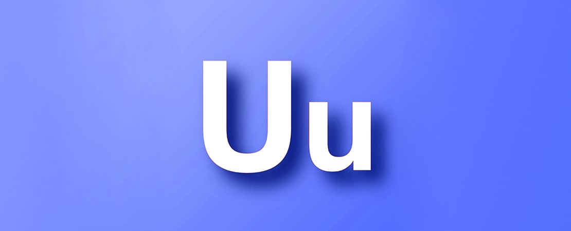 U İle Başlayan İngilizce Kelimeler