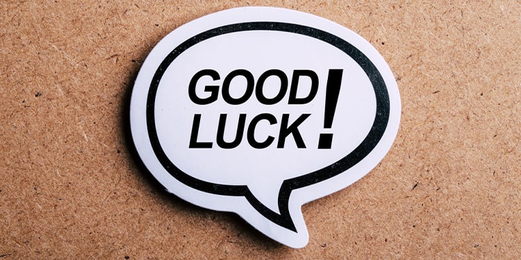 ingilizce iyi şanslar kalıbıyla diyalog