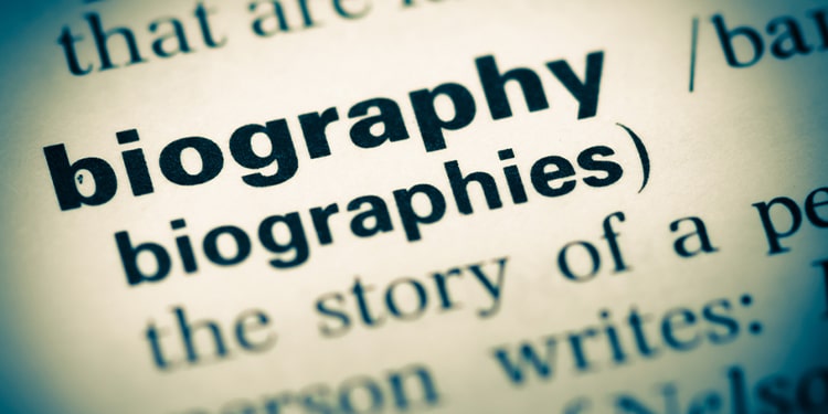 ingilizce biyografi nasıl yazılır