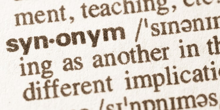 ielts'de en çok kullanılan eş anlamlı kelimeler