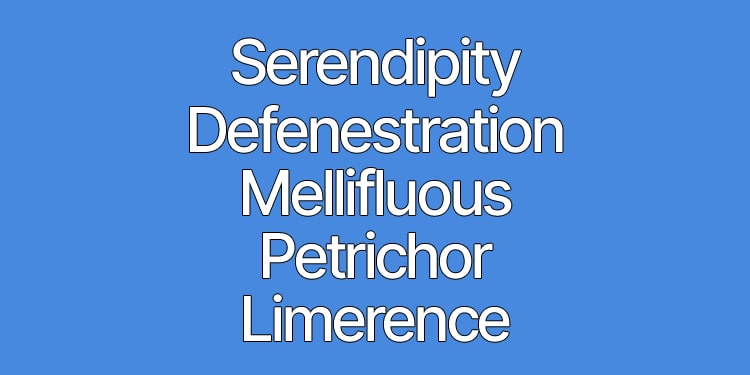 en ilginç ingilizce kelimeler ve türkçe karşılıkları