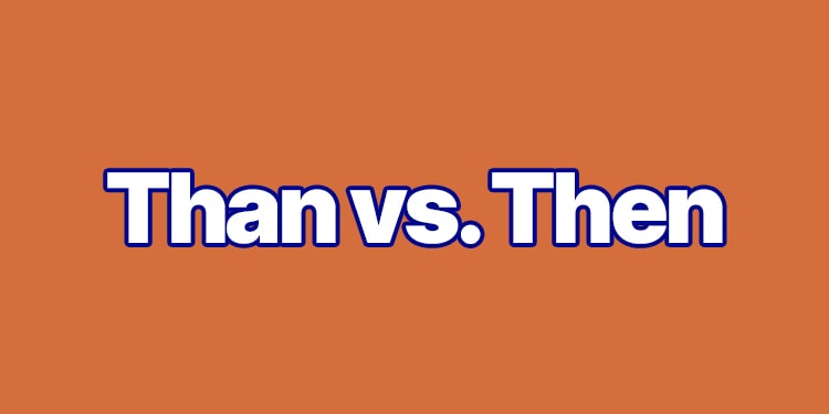 ingilizce okunuşu aynı anlamı farklı kelimeler -than vs then