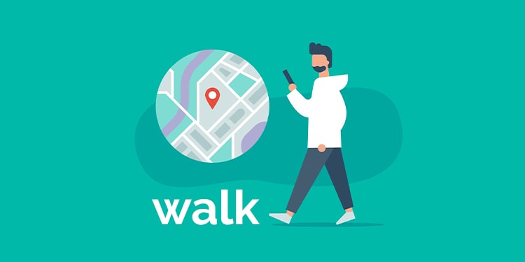 ingilizcede hareket bildiren fiiller - walk fiili