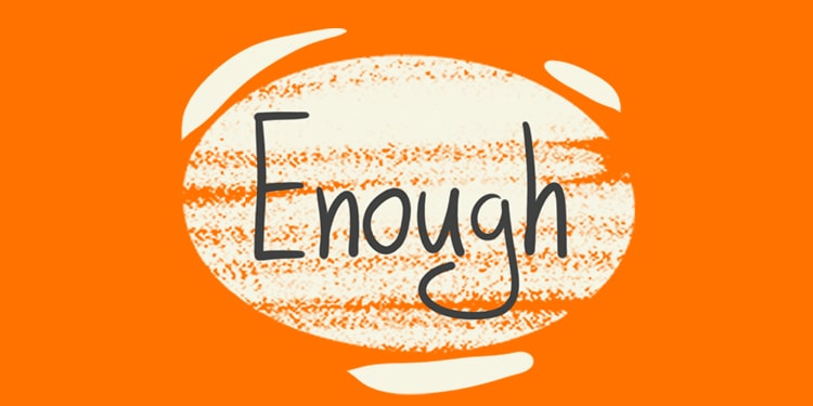 enough sıfat olarak kullanımı