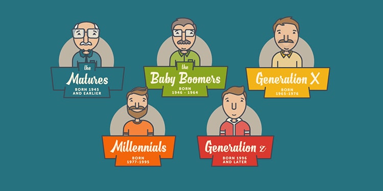 ingilizce jenerasyon isimleri - generation X