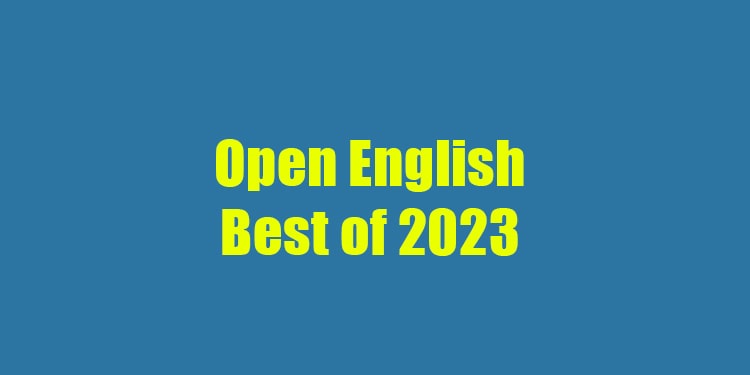 open english best of 2023