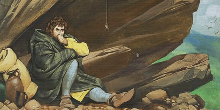 İskoç Efsaneleri - Bruce ve Örümcek hikayesi