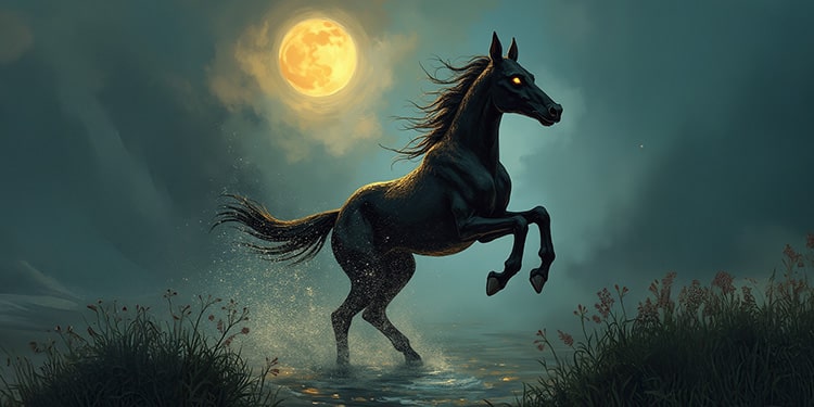 diğer coğrafyalardaki kelpie benzeri varlıklar