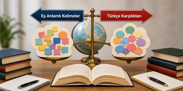 IELTS Es Anlamli Kelimeler ve Turkce Karsiliklari