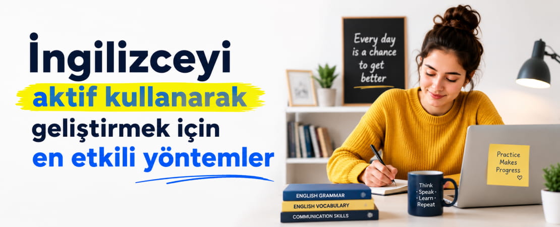 İngilizceyi Aktif Kullanarak Geliştirmek İçin En Etkili Yöntemler