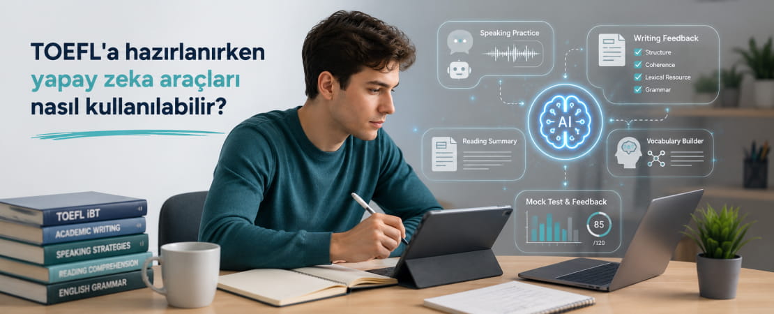 TOEFL’a Hazırlanırken Yapay Zeka Araçları Nasıl Kullanılabilir?